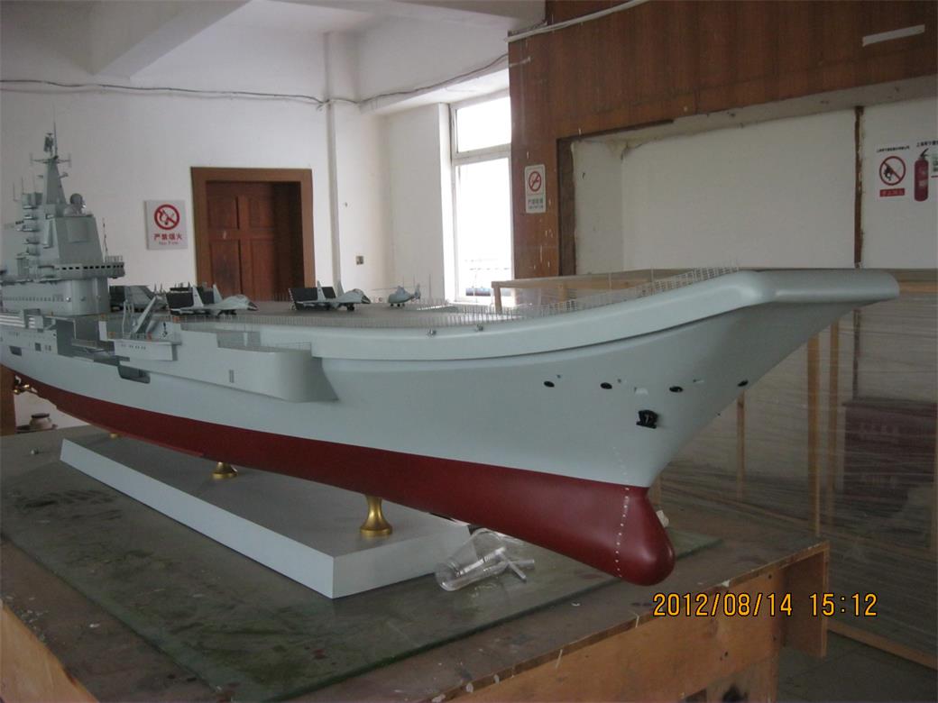 拉萨辽宁舰模型